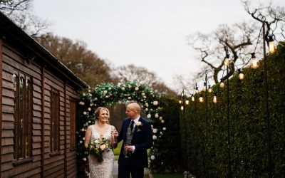 Bex & Andy’s Christmas wedding at Merrydale Manor