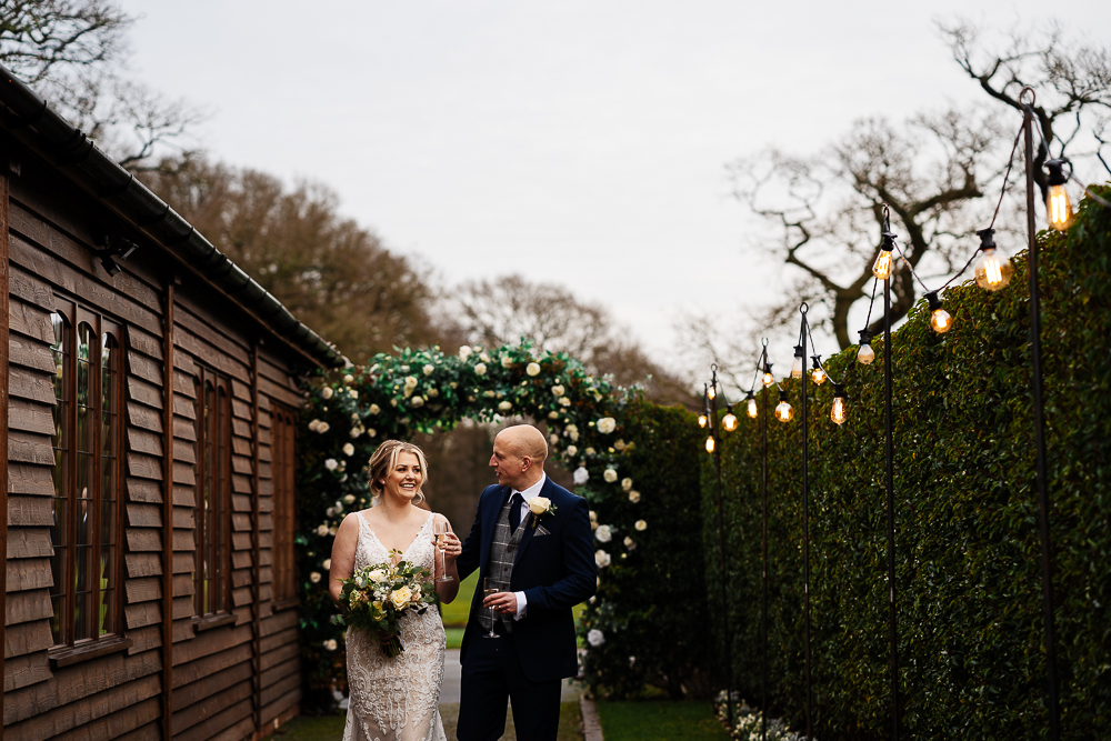 Bex & Andy’s Christmas wedding at Merrydale Manor
